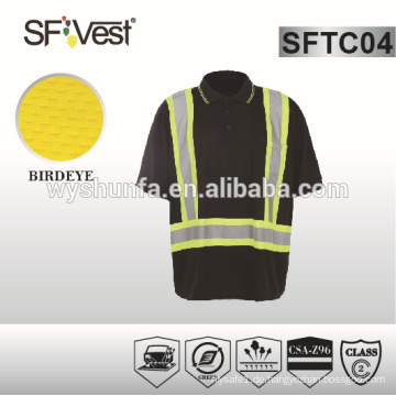 High Visible Bekleidung Sicherheit Hemd mit reflektierenden Material Schutzkleidung für Mann CSA Z96-09